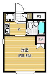 モロマンションB棟の物件間取画像